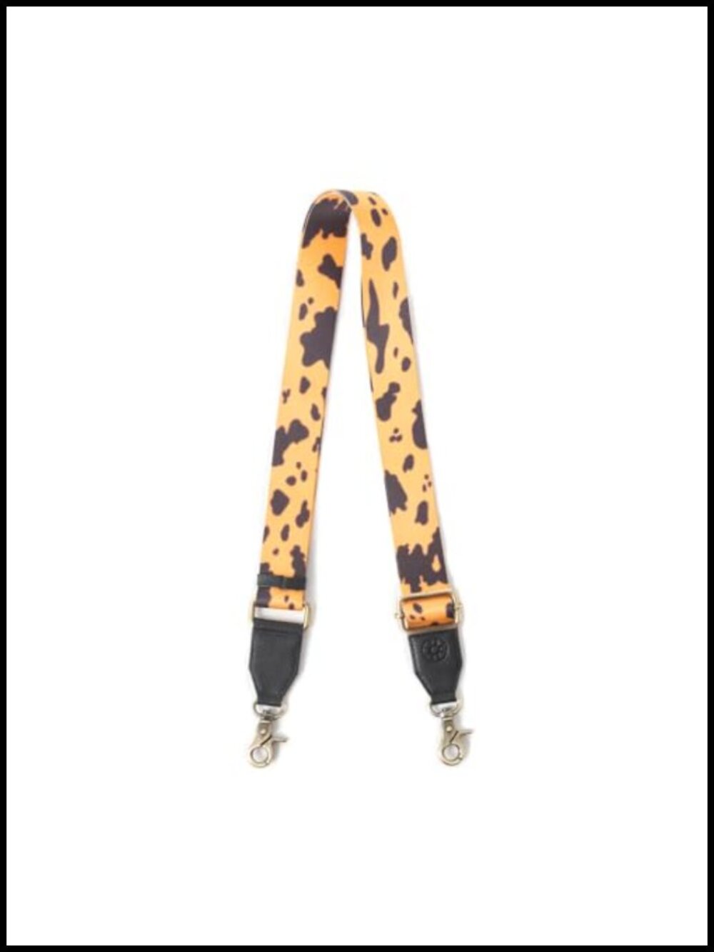 Faux Leather Cow Print Bag Strap Adjustable 56" Western Shoulder Crossbody